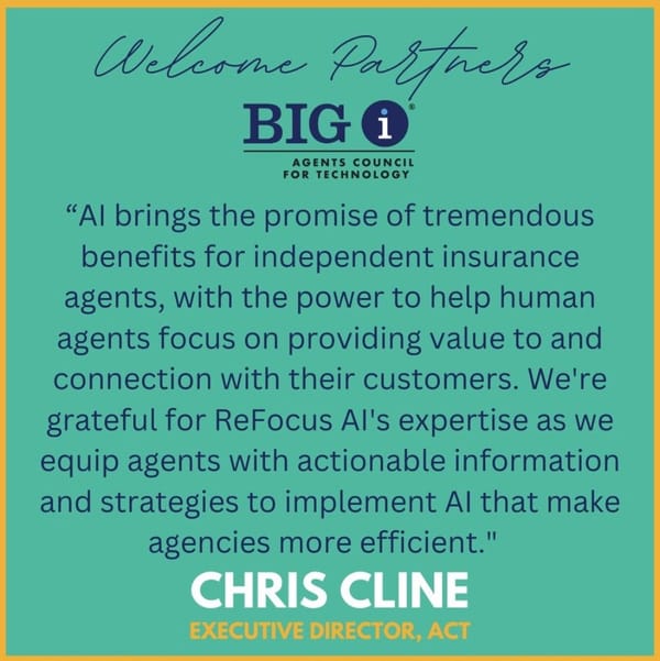 ReFocus AI and ACT: Redefining Retention and Innovation in Insurance